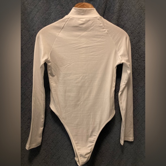 True white bodysuit — NWOT - Picture 4 of 8